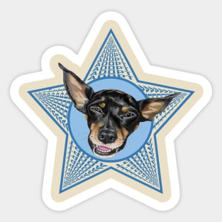 ADOPT (blue) Sticker